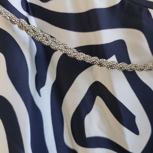 Official dress like new, white and blue, one size