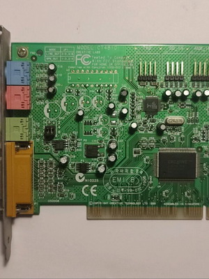 Creative Sound Blaster PCI CT4810 sound card used