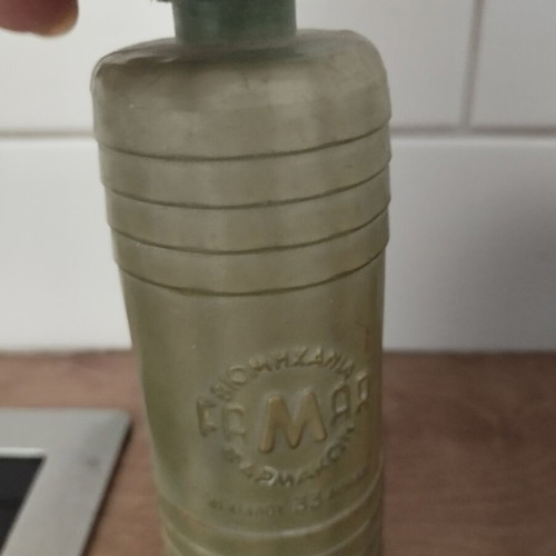 Vintage talc packaging used