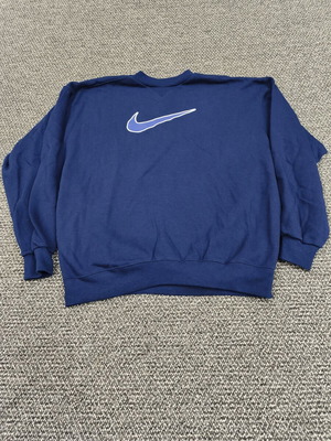 Nike sweatshirt L blue like new