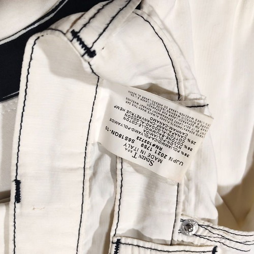 Original Armani Collezioni shirt XXL used, white with bonus shorts