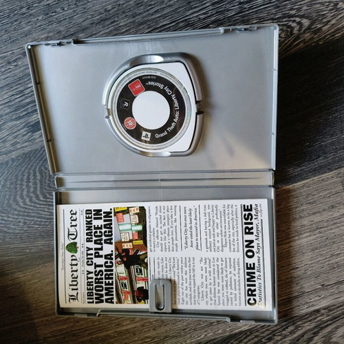 Grand Theft Auto Liberty City Stories Platinum PSP used