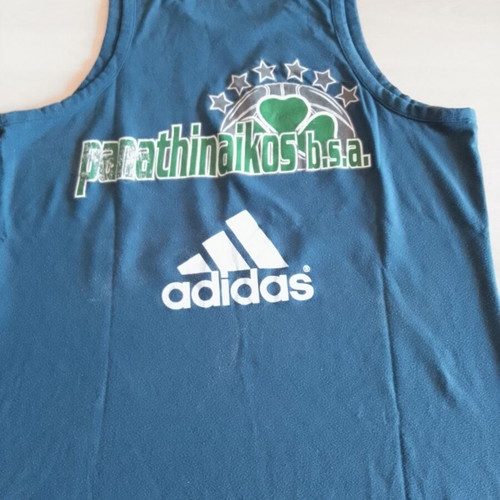 Adidas Panathinaikos Basketball Jersey XXL like new, cotton