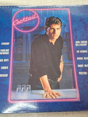 Cocktail Original Motion Picture Soundtrack LP като нов, рок