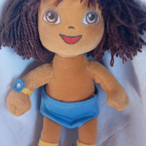 Dora the Explorer plush doll 2006 used, 20 cm