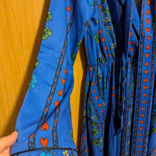 Hemithea dress size M/L like new, multicolored with belt