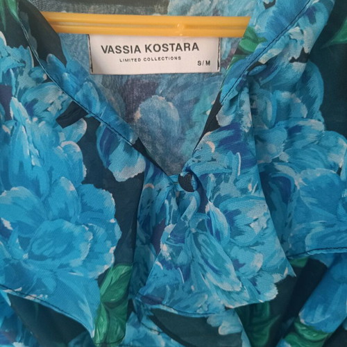 Vassia Kostara dress like new with belt