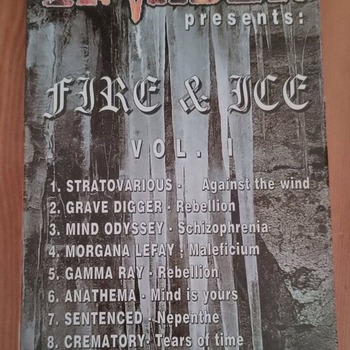 Fire and Ice I VHS tape used from Metal Invader, metal