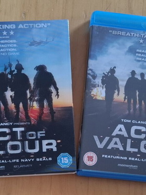 Act of Valor Blu-Ray like new, action adventure thriller