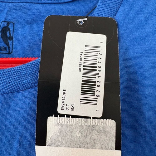 T shirt NBA Abu Dhabi new, size XL