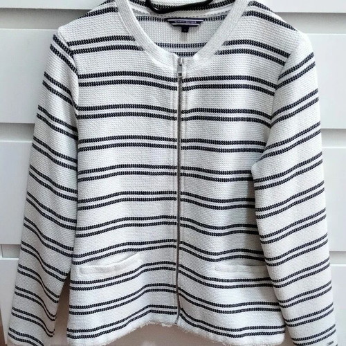 Tommy Hilfiger women's jacket size Large new, black and white