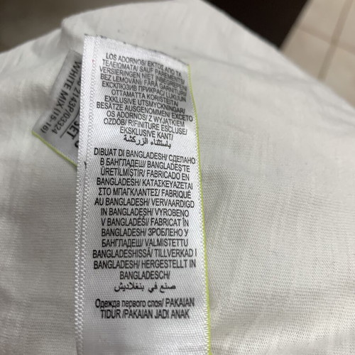Marks & Spencer unisex shirt used, size M, white