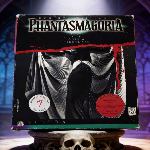 Phantasmagoria παιχνίδι PC μεταχειρισμένο, περιπέτεια, Sierra big box