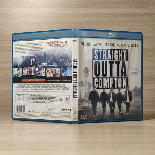 Straight Outta Compton Blu-Ray like new with Greek subtitles