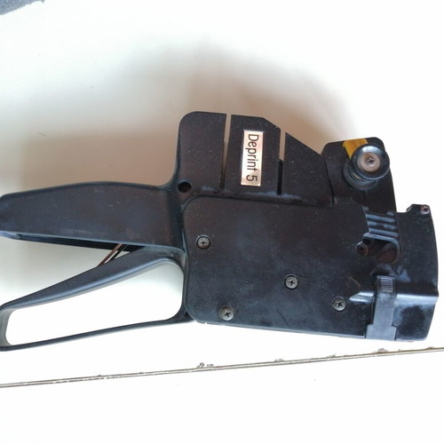Deprint 5 price labeler used for merchandise