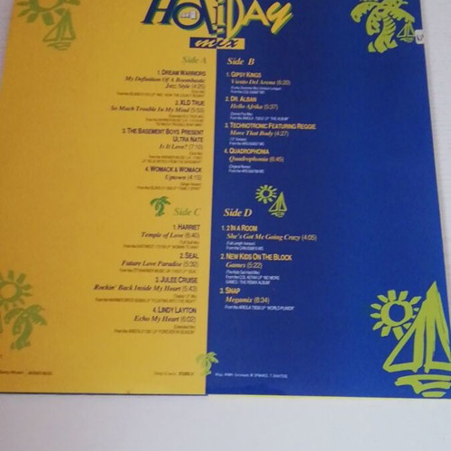 Holiday Mix vinyl records like new, 2 discs