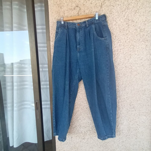 Zara women's baggy jeans like new, blue, size XL