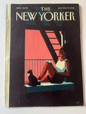 New Yorker magazine July 2021 used