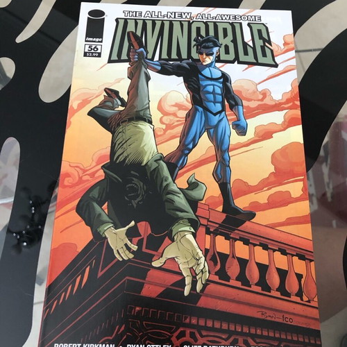 Invincible 56 new comic Kirkman Ottley, rare, Amazon Prime series