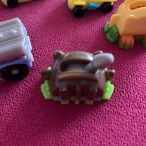Kinder toy cars used in excellent condition