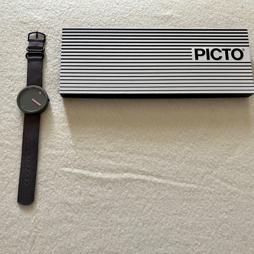 Picto watch new with box and protective stickers