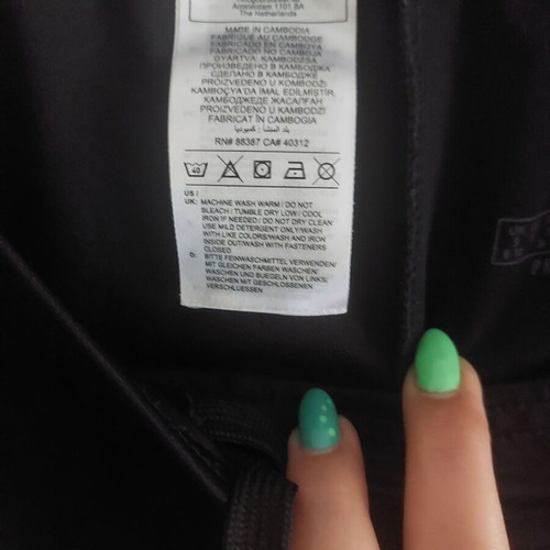 Adidas sports pants size S like new, black and white