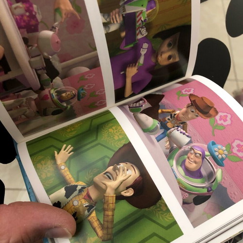 Toy Story The Art and Making of the Animated Movie hardcover like new
