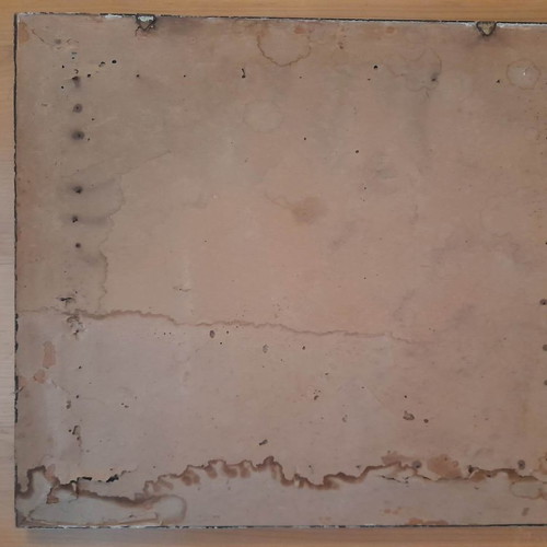 Japanese painting used with signature and frame