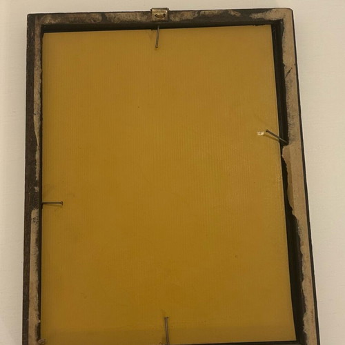 Snoopy Tennis Vintage Mirror Frame used