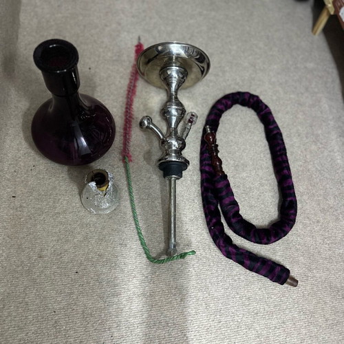 Hookah Bros hookah used complete set with carrying case