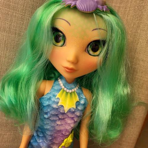 Nebulous Star Marinia doll like new with plush toy gift