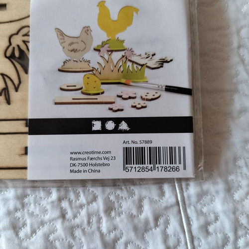 Easter wooden craft elements new