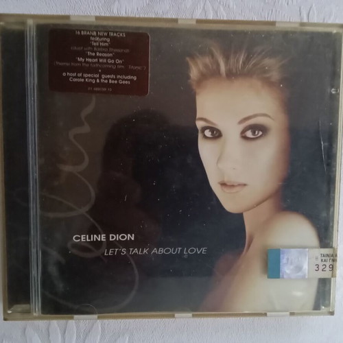 Celine Dion Let's Talk About Love CD like new