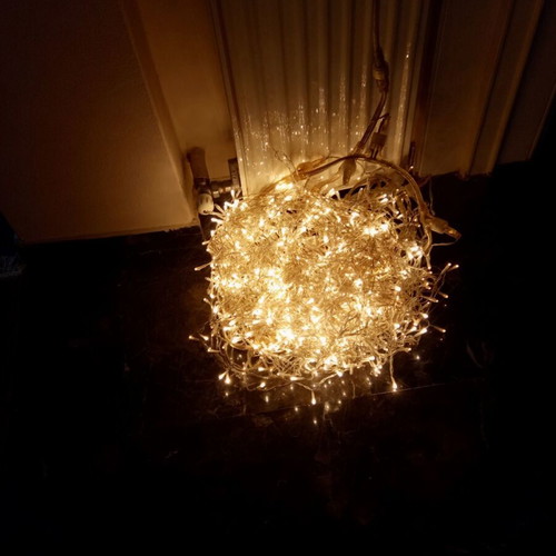 Curtain string lights like new for indoor and outdoor use