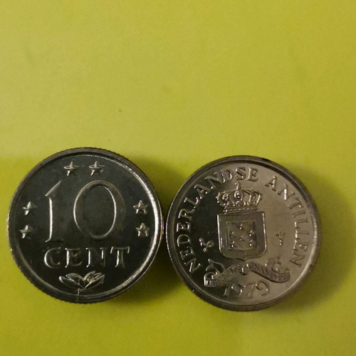 Coins new from Netherlands Antilles, set of 15 pcs