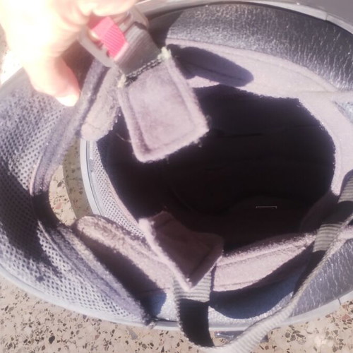Shoei helmet small used with case and extra visor