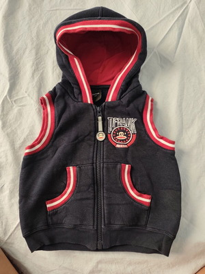Paul Frank Kids toddler hoodie vest, size 2 years