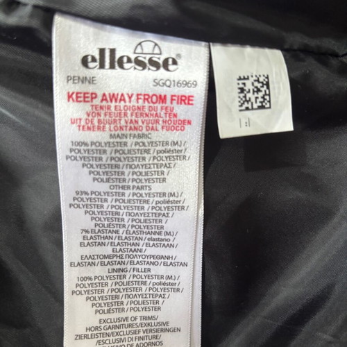 Ellesse black jacket small like new