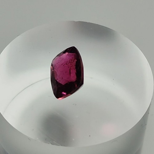 Tourmaline Rubellite 2.58 carats, Emerald cut, new