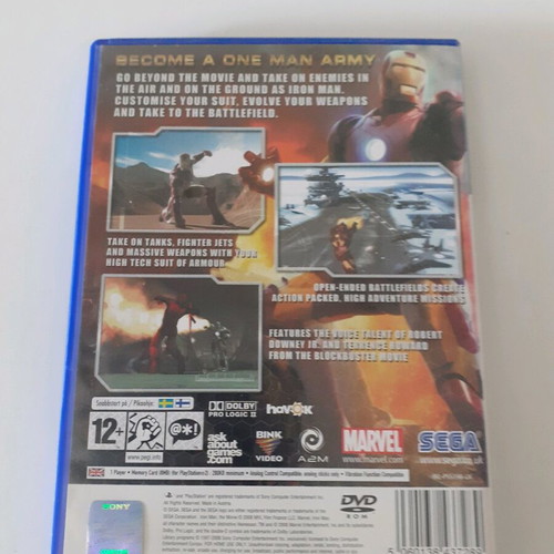 Iron Man PlayStation 2 used from video club closing