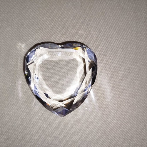 Rosenthal crystal heart new table decor
