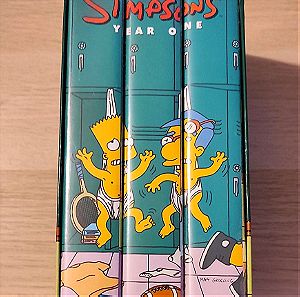 The Simpsons Year One UK VHS