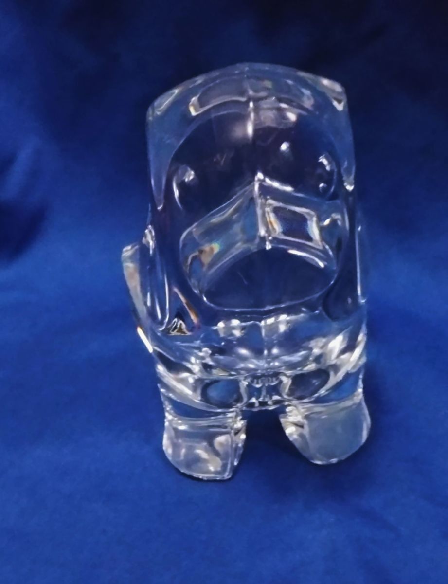 Sasaki Crystal Art dog bowl new Japan 80s - € 30,00 - Vendora.cy