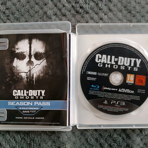 Call of Duty Ghosts for PlayStation 3 like new, complete