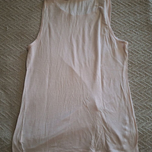 Pink Sisley sleeveless top medium like new