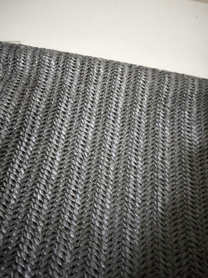 Medium-sized handbag, grey and silver