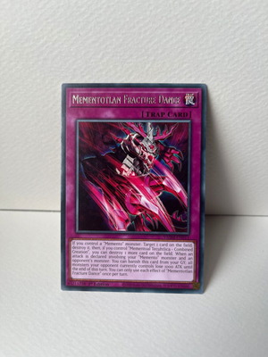 Mementotlan Fracture Dance Yu-Gi-Oh card like new