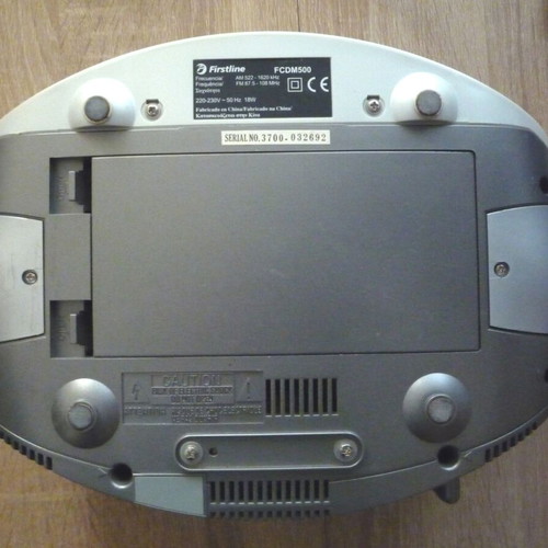 Remote Controlled Radio FM/MW CD MP3 Player used, Firstline, partial function