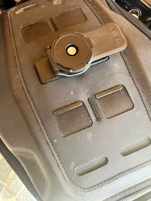 Molle Mount Quad Lock and GoPro 3D Printed for SWmotech Tankbags