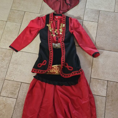 Handmade traditional Thracian costume new, dress size 14